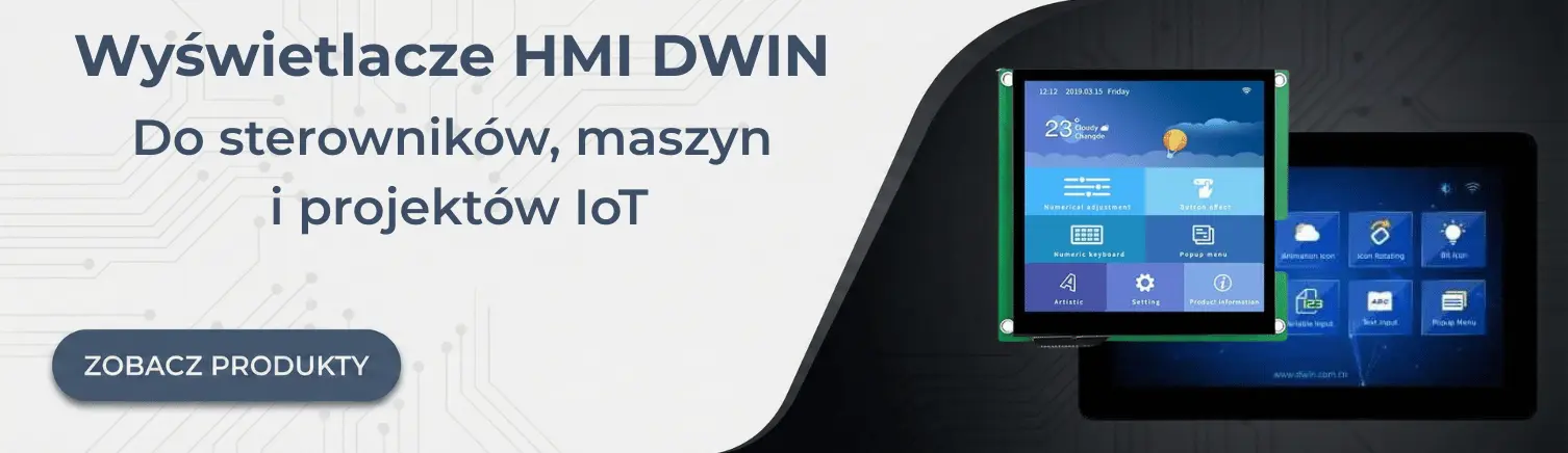 Wyświetlacze DWIN dla przemysłu i DIY elty.pl