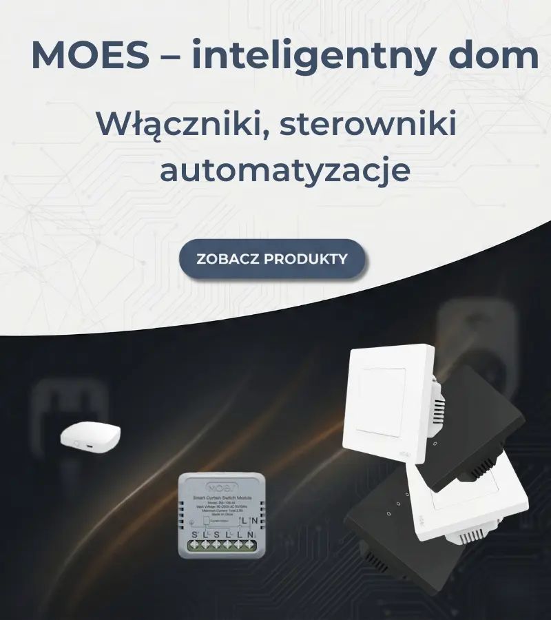 Moes Star Ring włączniki światła Zigbee Tuya elty.pl
