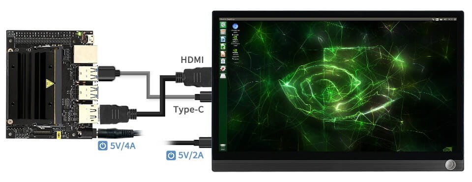 LCD displej pro Jetson 
