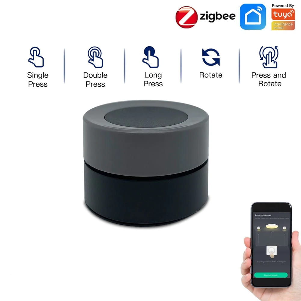 Pokrętło sterownik scen Tuya Zigbee Moes