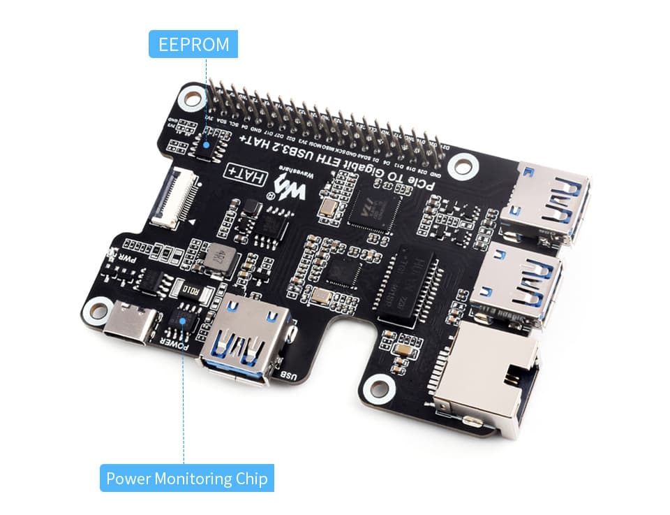 Power monitoring chip and EEPROM