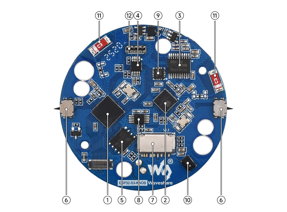 Description of the ESP32-S3 board