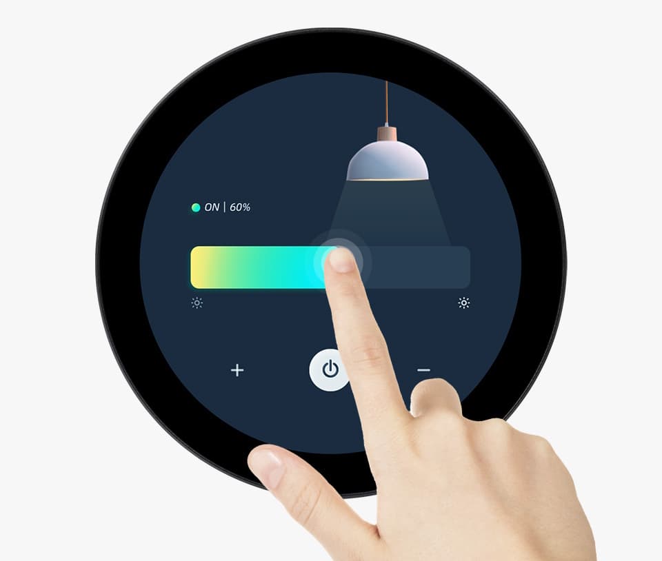 Capacitive touch panel with tempered glass