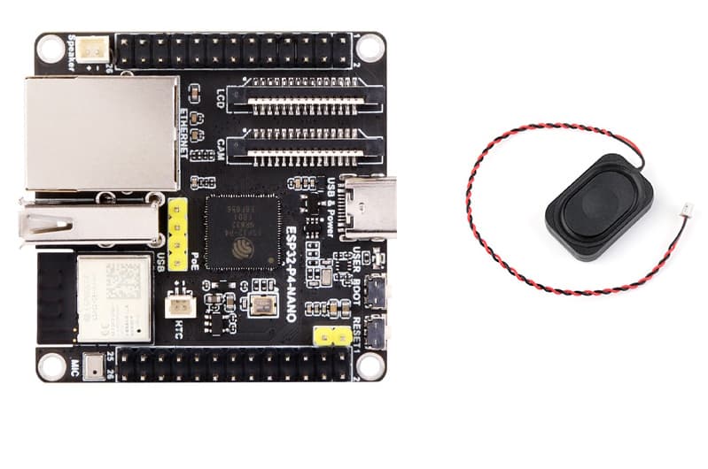 Package contents of ESP32-P4-NANO