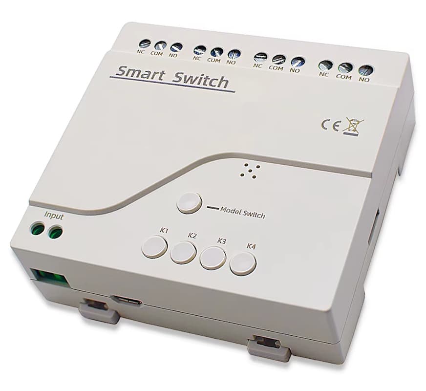 4-channel dry contact WiFi Tuya controller