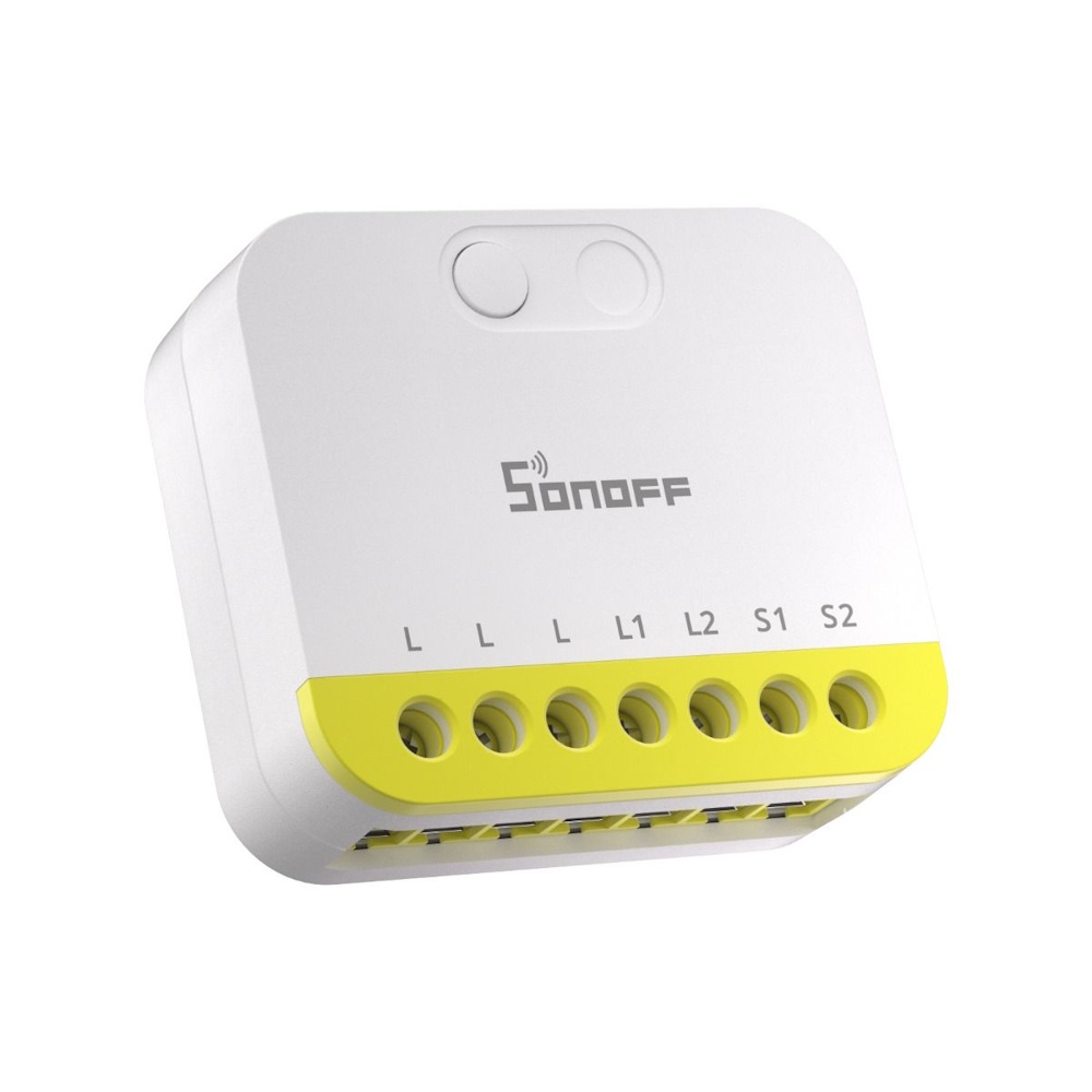 Dwukanałowy moduł dopuszkowy Zigbee SONOFF MINI DUO-L bez przewodu neutralnego