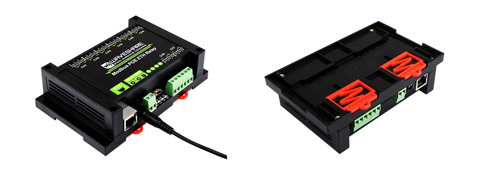8-kanałowy moduł przekaźników Ethernet PoE Modbus RTU/TCP
