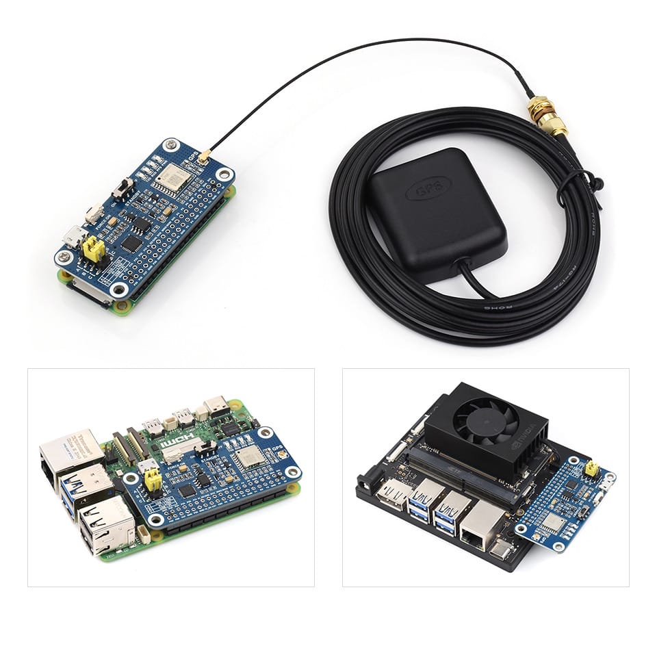 L76K GPS HAT podłączenie do Raspberry Pi