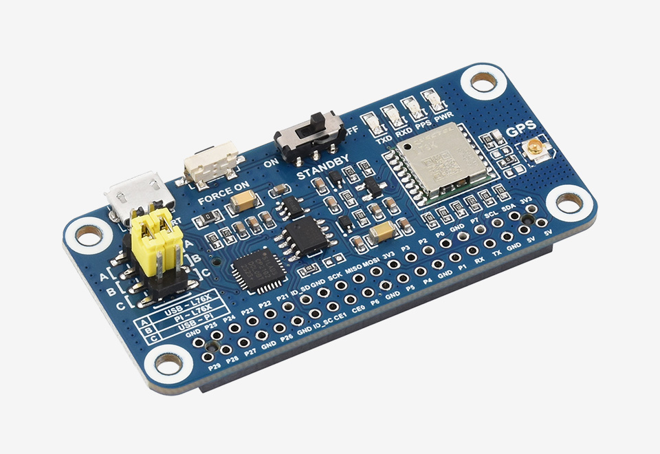 L76K GPS HAT dla Raspberry Pi