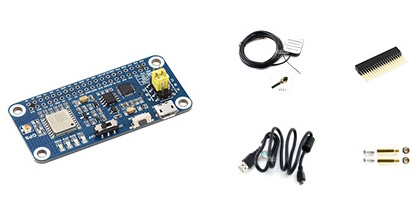 Zawartość zestawu L76K GPS HAT