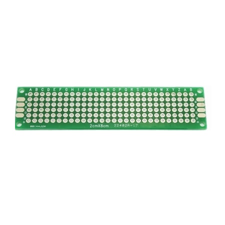 Zawartość zestawu płytka prototypowa 2x8cm