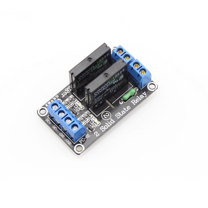 dwukanałowy moduł przekaźnika SSR Omron G3MB do projektów automatyki