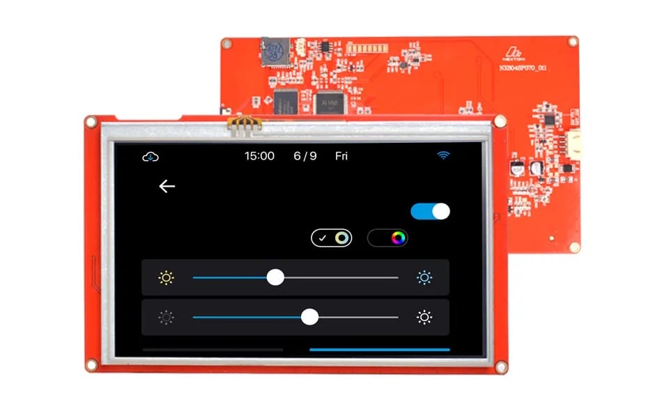 Wyświetlacz Nextion Intelligent NX8048P070-011R 7 cali 800x480 rezystancyjny panel dotykowy