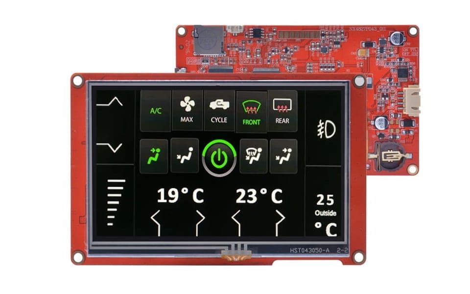 Wyświetlacz Nextion Intelligent NX8048P050-011R 5 cali 800x480 rezystancyjny panel dotykowy