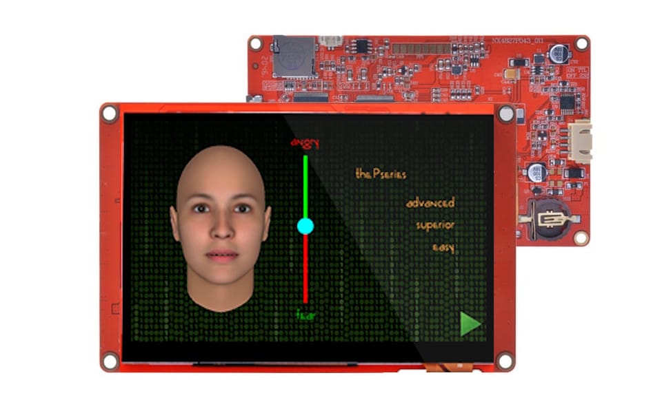 Wyświetlacz Nextion Intelligent NX4827P043-011C 4.3 cala 480x272 pojemnościowy panel dotykowy