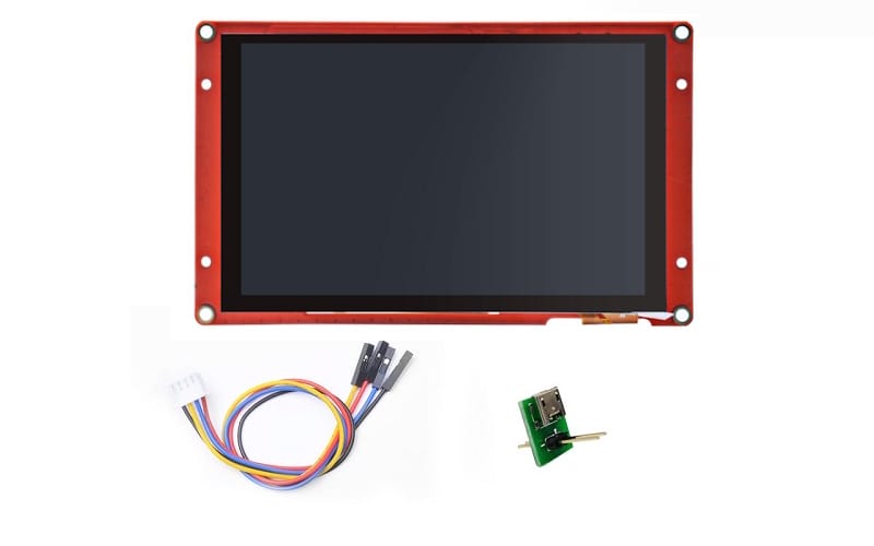 Zawartość zestawu Nextion Intelligent NX4827P043-011C