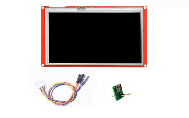 Zawartość zestawu Nextion Intelligent NX1060P101-011R-I