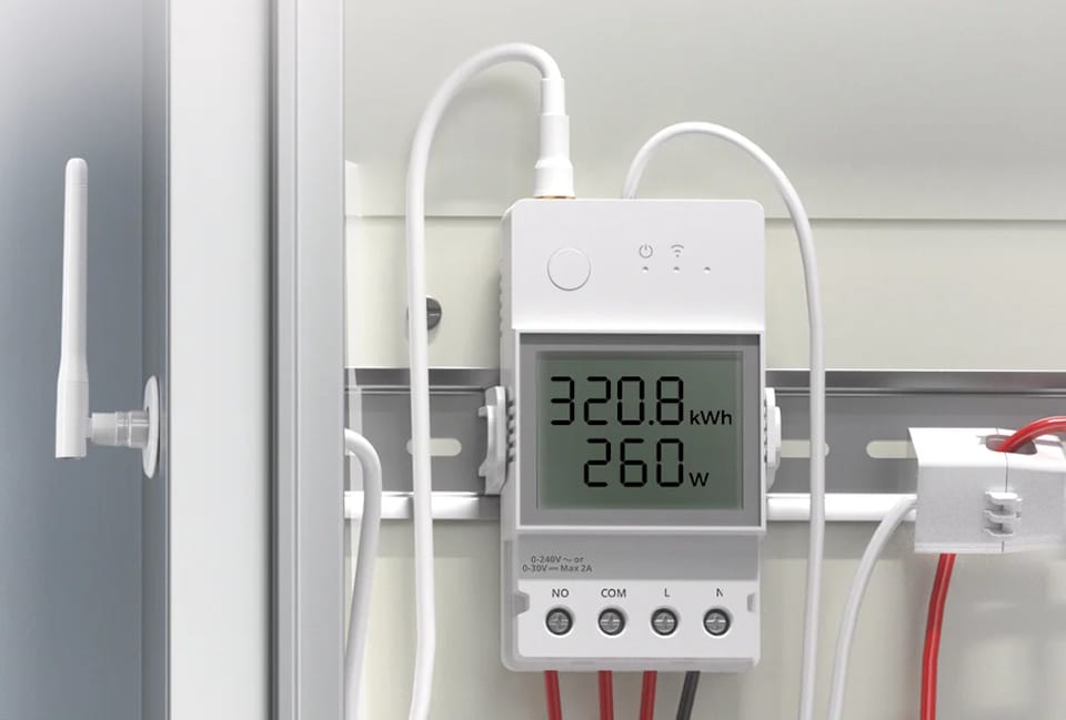 Inteligentny licznik energii SONOFF POW Ring POWCT 100A