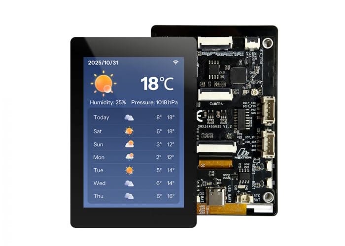 Open Nextion ONX3248G035 3.5 cala ESP32-S3 LCD HMI