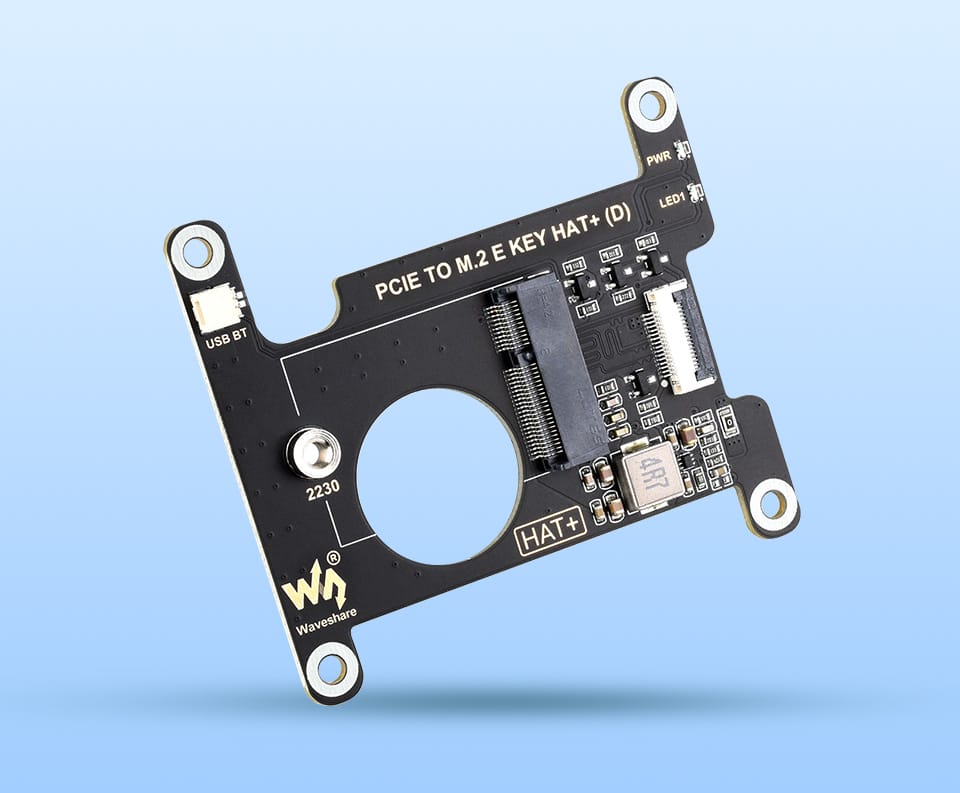 Płytka rozszerzeń PCIe na M.2 dla Raspberry Pi 5