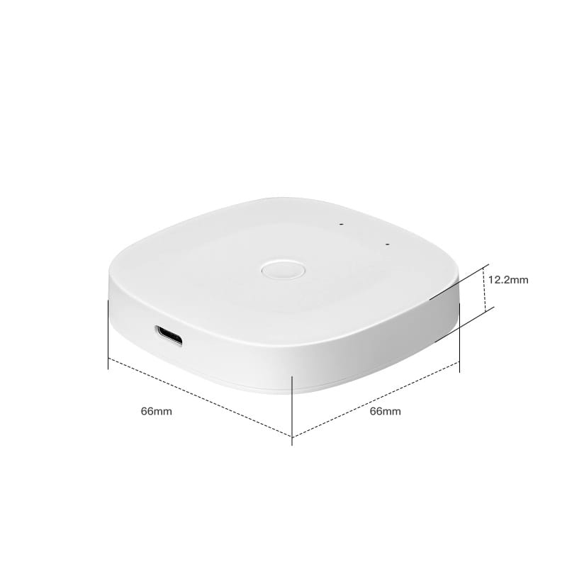 Kompaktowe wymiary bramki ZigBee