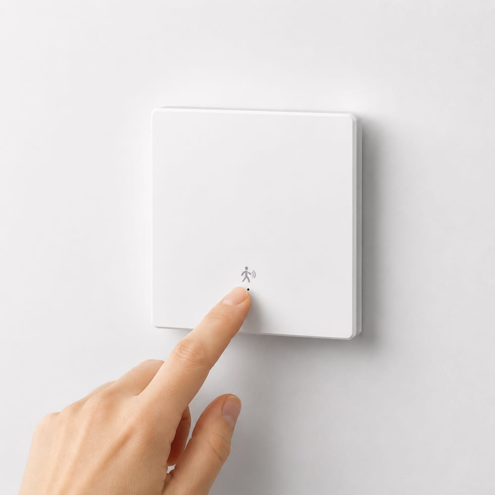Włącznik światła Moes ZS-S-EU1-WH-MS SVL01-Z z czujnikiem ruchu mmWave