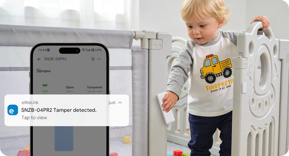 Alarm antysabotażowy w telefonie