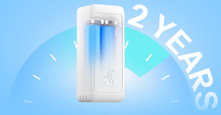 Zasilanie bateryjne czujnika Zigbee