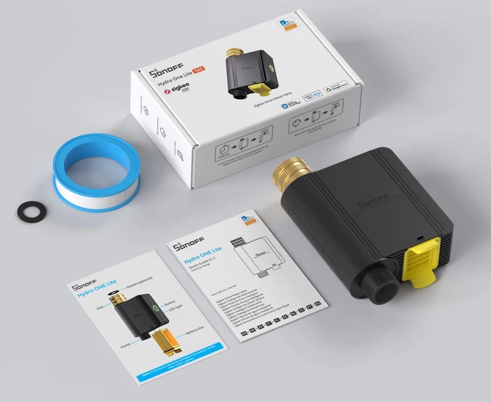 Zawartość zestawu SONOFF Hydro ONE Lite SWV-ZNE