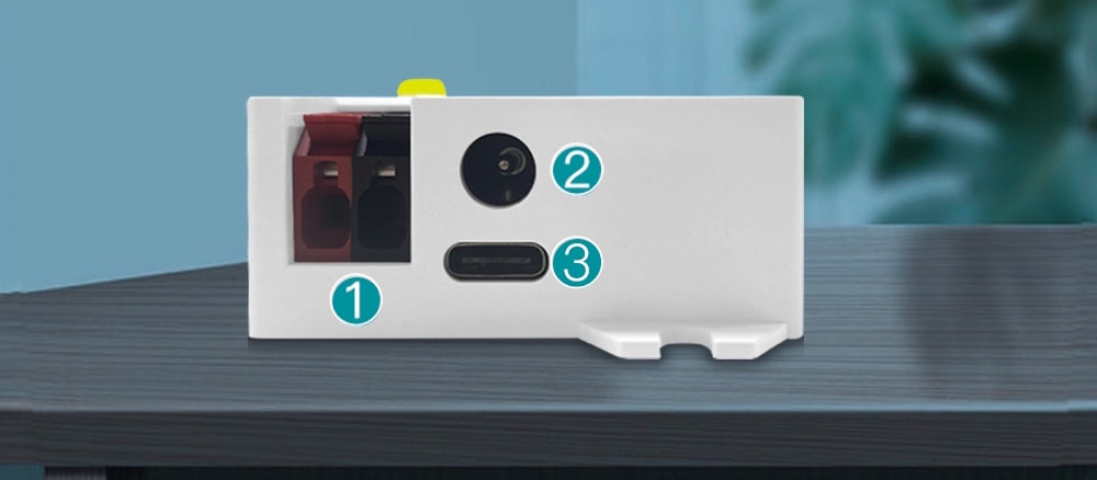 Złącza zasilania sterownika Gledopto USB-C DC Terminal