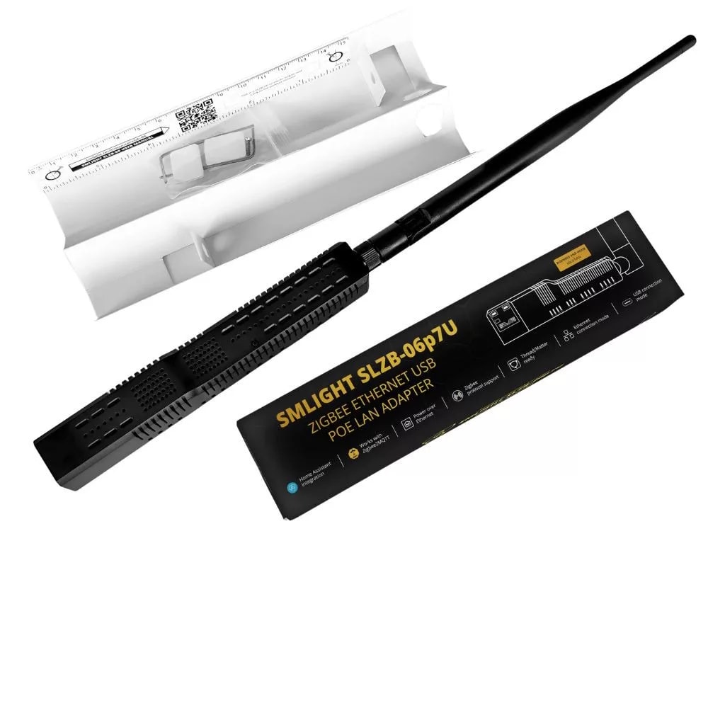 Zawartość zestawu koordynatora SMLIGHT SLZB-06P7U