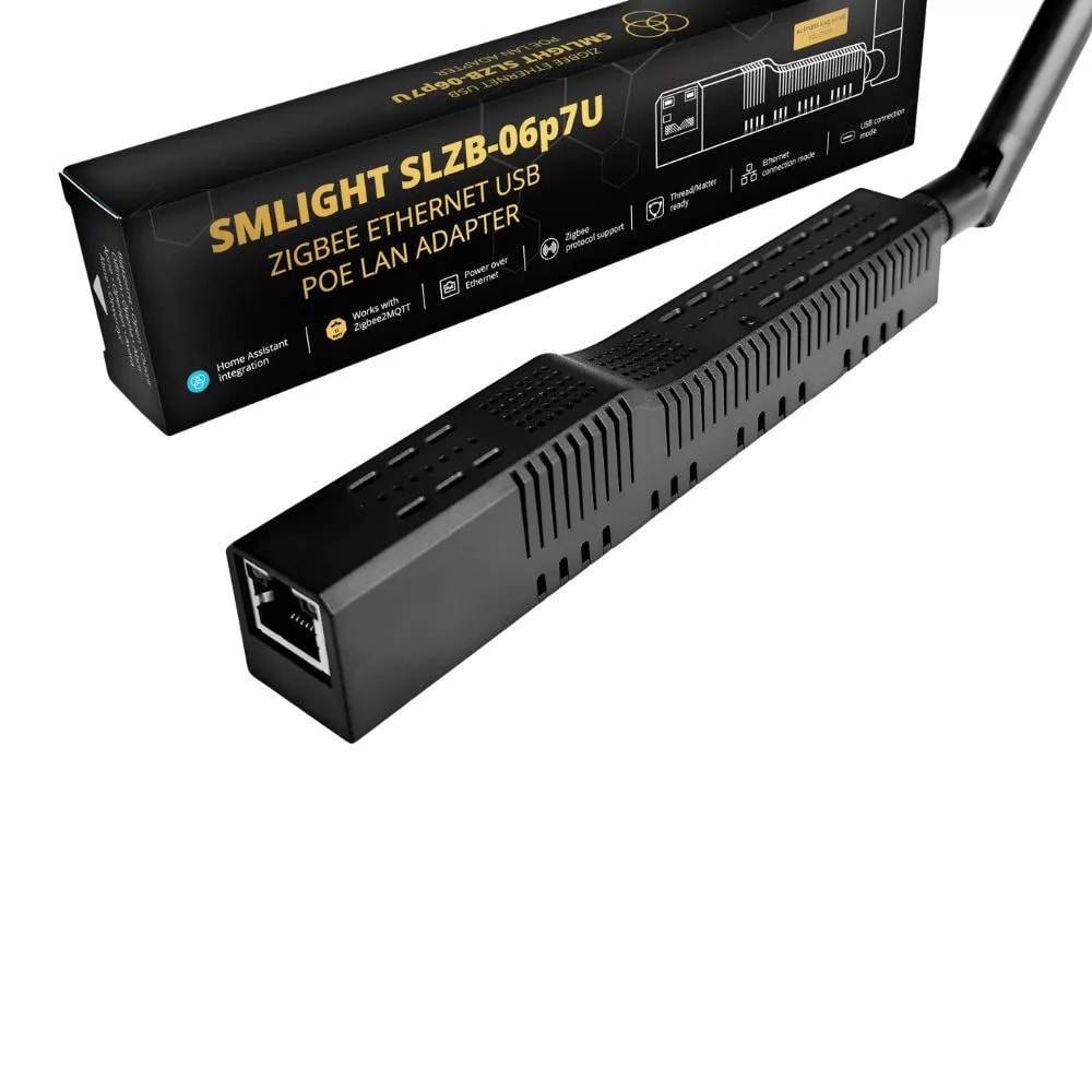 Koordynator Zigbee SMLIGHT SLZB-06P7U z anteną 5 dB