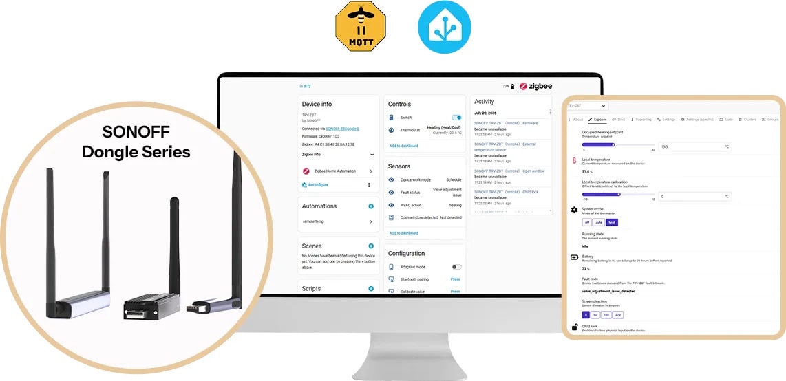 Zgodność z ekosystemem Zigbee i platformami automatyki domowej