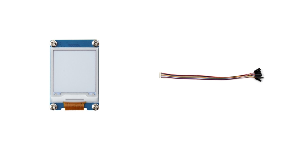 Zawartość zestawu — 1.54inch e-Paper Module (E)