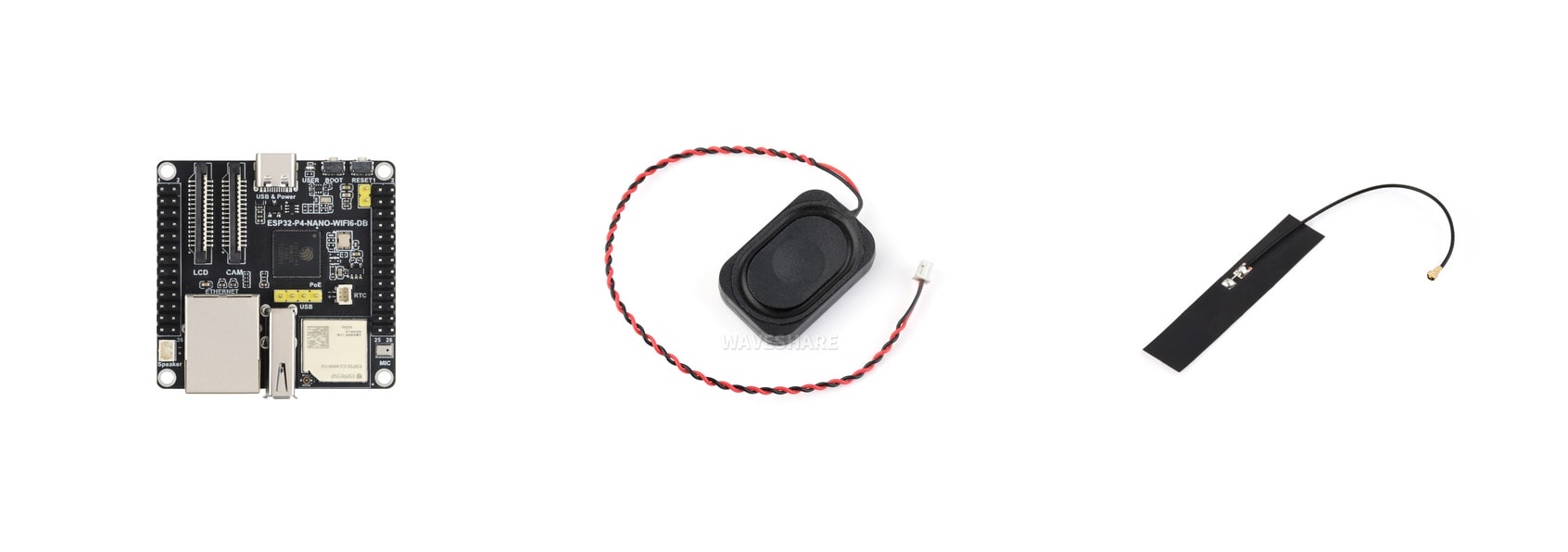 Zawartość zestawu — ESP32-P4-NANO-WIFI6-DB Basic Kit