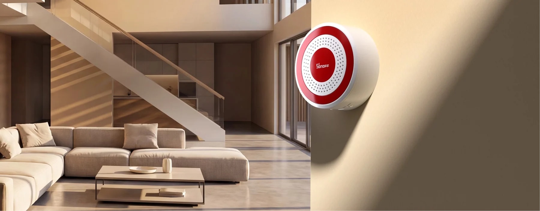 Syrena wewnętrzna Zigbee SONOFF SenseGuard SNZB-09P