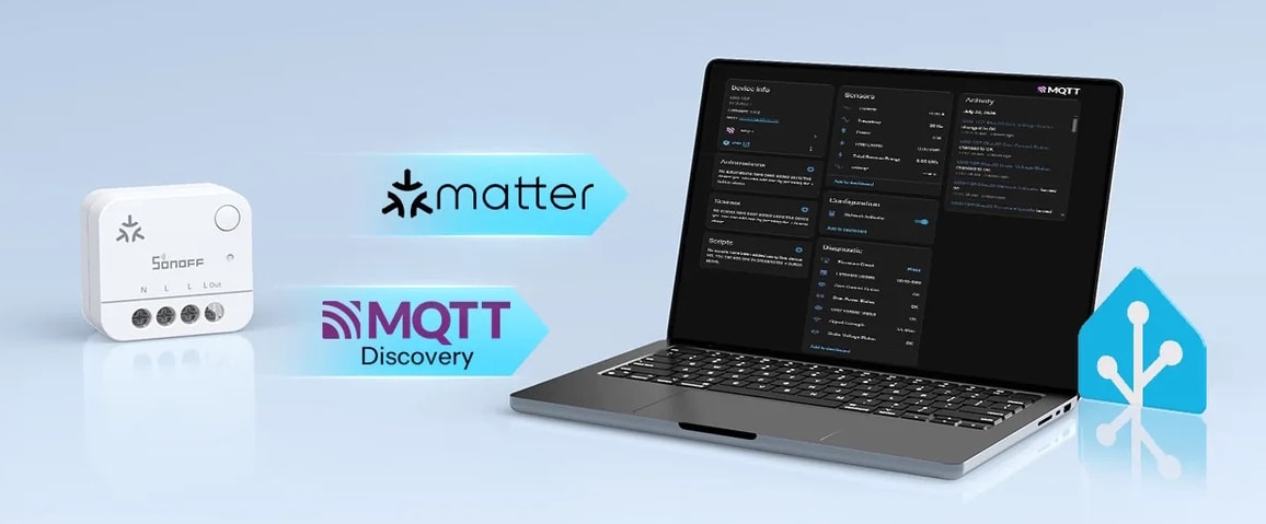 Integracja miernika energii z systemem Home Assistant przez Matter